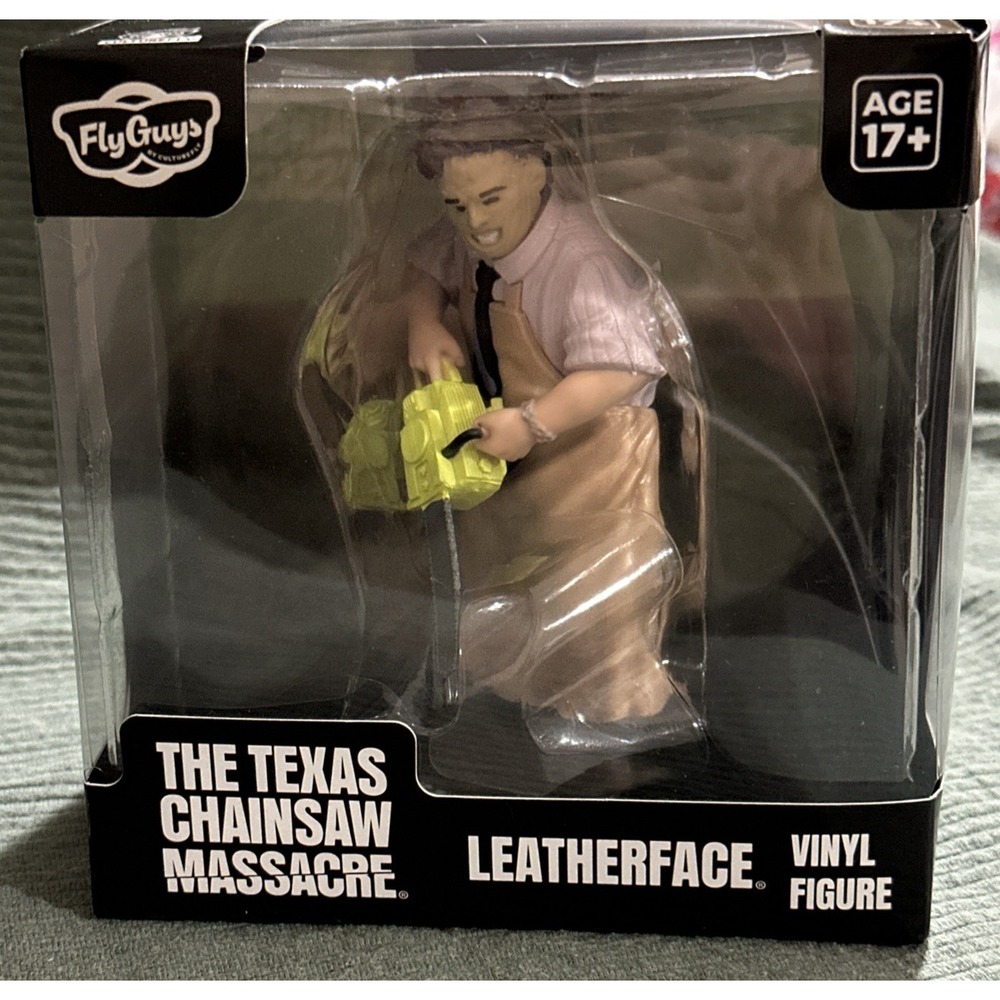 Fly Guys Texas Chainsaw Massacre Leatherface Vinyl Figure Original New